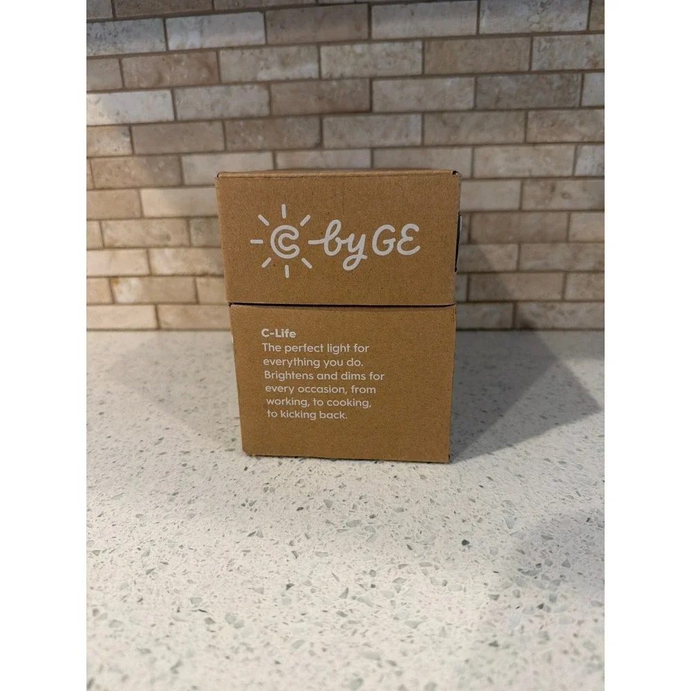GE‎ C Life LED Bulbs A19 800 Lumens Soft White 2 Pack No Hub